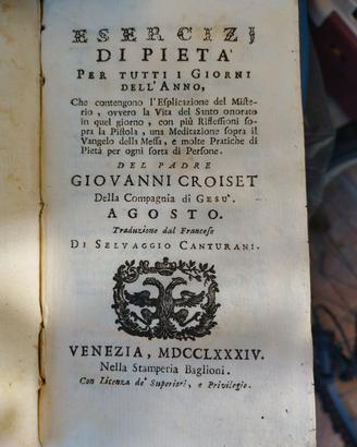 antico libro  religioso 
