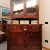 CREDENZA/VETRINA ARTE POVERA ANNI 50