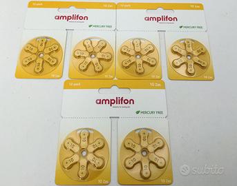 36 Batterie Amplifon N.10 Apparecchio Acustico