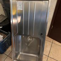 lavello inox una vasca