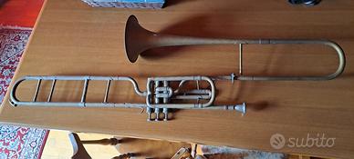 tromba a tiro in ottone