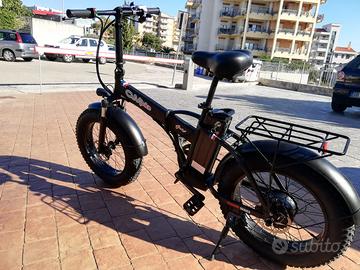 Fat bike 500w 48 v 16 ah bici elettrica piegevole