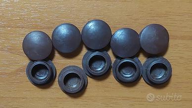 tappi coprivite marroni per mobili lotto 30 pezzi