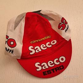 CICLISMO Berretto CAPPELLO SAECO ESTRO CANNONDALE