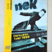 Biglietto originale concerto "Nek" Tour 1999