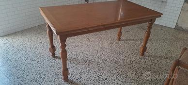 tavolo allungabile 160×85(+40+40)