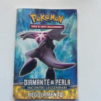 Libretto Pokemon Diamante & Perla Regolamento