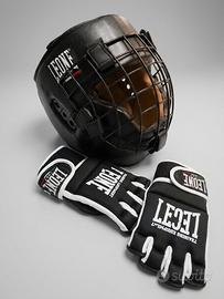 SET PROTEZIONI LEONE 1947 CASCO E GUANTI 