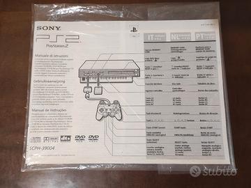 PlayStation 2 PS2 fat Manuale di Istruzioni 