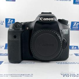 CANON 70D + GARANZIA USATO