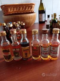 bottigliette mignon liquori   marca Cora