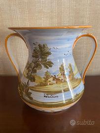 VASO MAIOLICA TERREGNA CASTELLI