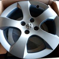 Cerchi in lega 17 pollici originali PEUGEOT