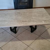 Tavolino Artigianale in Marmo Onice 120x80 