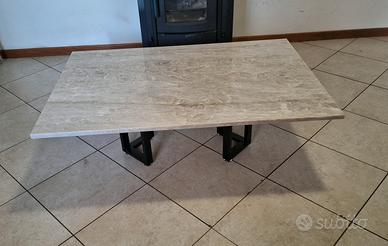 Tavolino Artigianale in Marmo Onice 120x80 