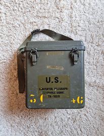 US Army TA-182 U Converter/ Terminal Telegraph Box