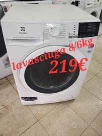 lavasciuga Rex 8/6kg inverter 1400 giri