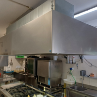Sistema di aspirazione per cucina professionale