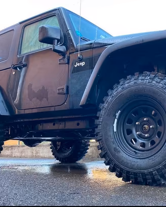 Ruote cerchi gomme Jeep Wrangler