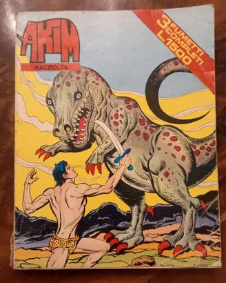 2 fumetti Akim 1980 / 1984