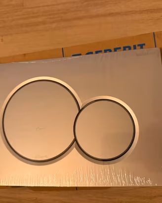 Placca geberit per wc grigio nuovo