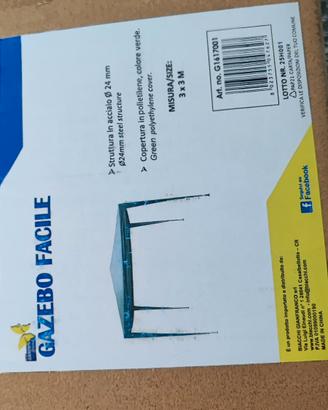 gazebo 3x3