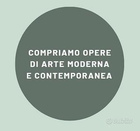 opere di arte moderna|contemporanea reale mercato