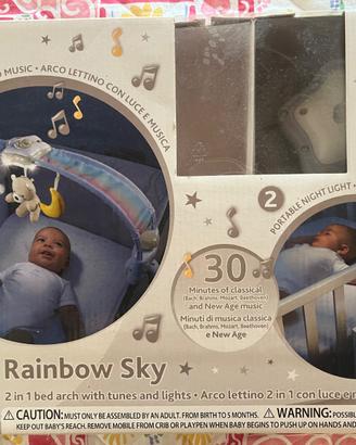 Rainbow Sky Chicco arco lettino