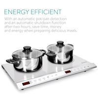 Piastra ad induzione doppia