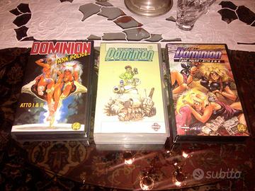 Dominion Tank Police, Manga Video, VHS set
