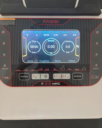 Tapis Roulant Fassi Sport F9.5HRC