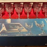 Set 6 bicchieri cristallo in confezione