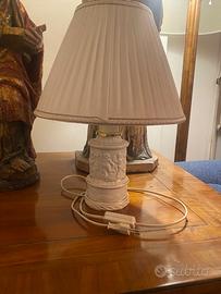 Lampada abat jour Capodimonte ceramica