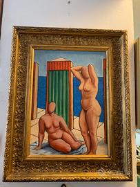 Pittura olio su faesite di Giuliano Mazzucco