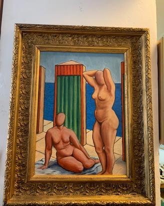 Pittura olio su faesite di Giuliano Mazzucco