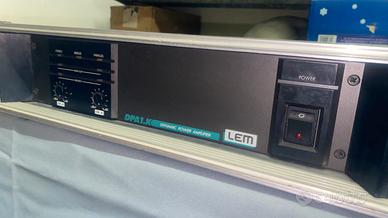 LEM Finale DPA 1.K (500w x 2) + 2 casse LEM CX450