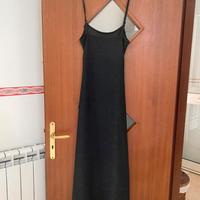 vestito nero glissettato