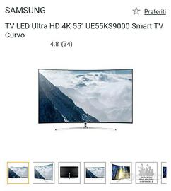 Smart Tv samsung 55”