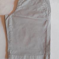 Pantaloncini cotone beige chiaro