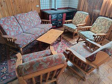set Divano per taverna 