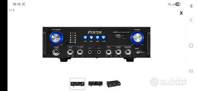 Amplificatore per musica e Karaoke 