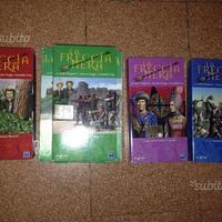 4 vhs cassette de la freccia nera aldo reggiani