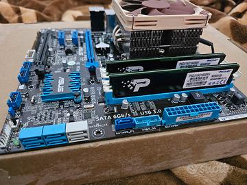 Combo scheda madre + processore + ram
