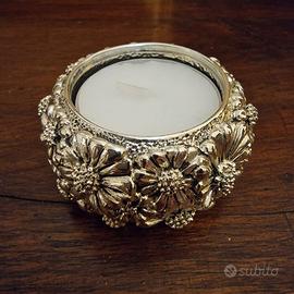 Porta candela decorativa ARGENTIL SOVRANI