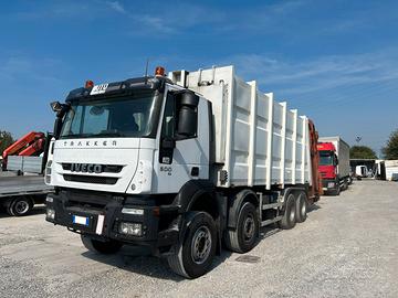 Iveco Trakker 500 E5 8x4 Compattatore rifiuti