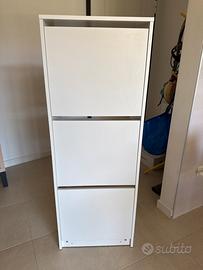Scarpiera Ikea Bissa Bianca