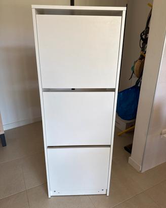 Scarpiera Ikea Bissa Bianca