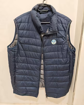 Gilet North Sails Piumino Blu Navy Taglia XL