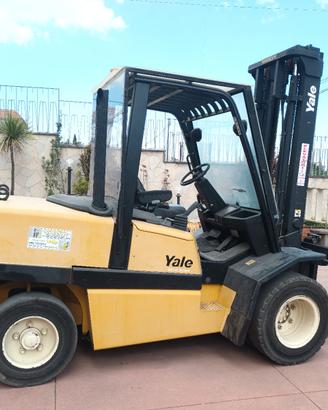 Carrello elevatore Yale portata 5000kg