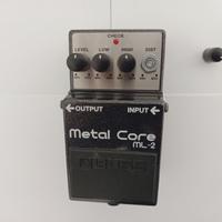 Pedale di distorsione BOSS Metal Core ML-2
